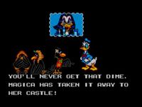 une photo d'Ã©cran de The Lucky Dime Caper Starring Donald Duck sur Sega Master System